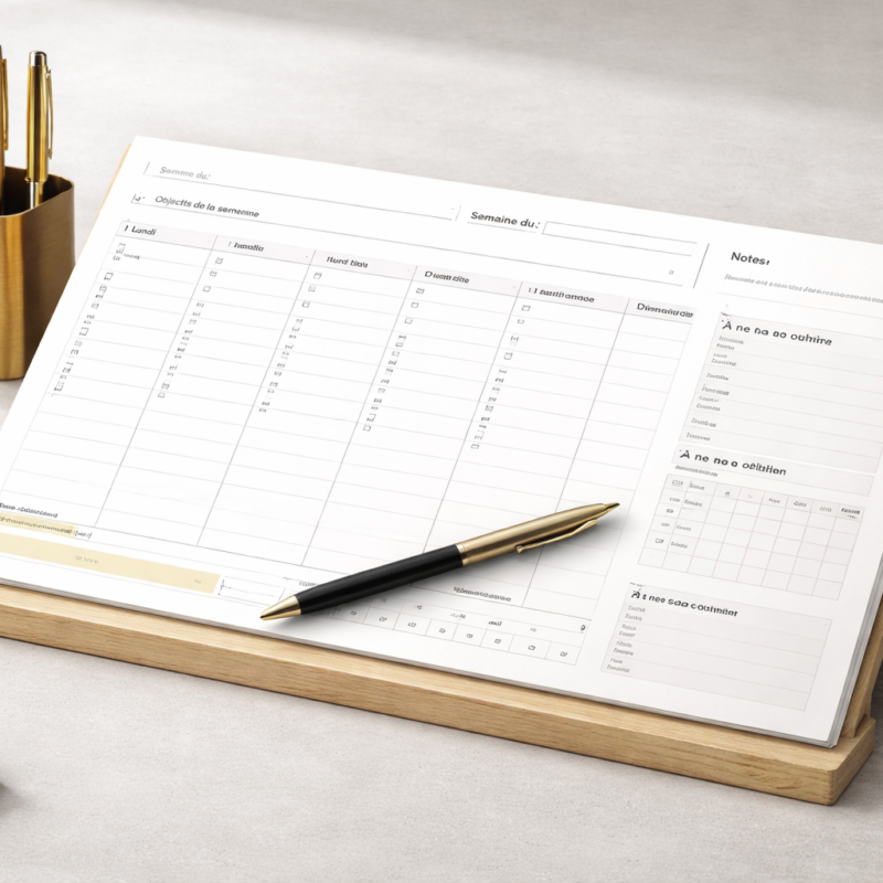 Planner de Bureau Premium