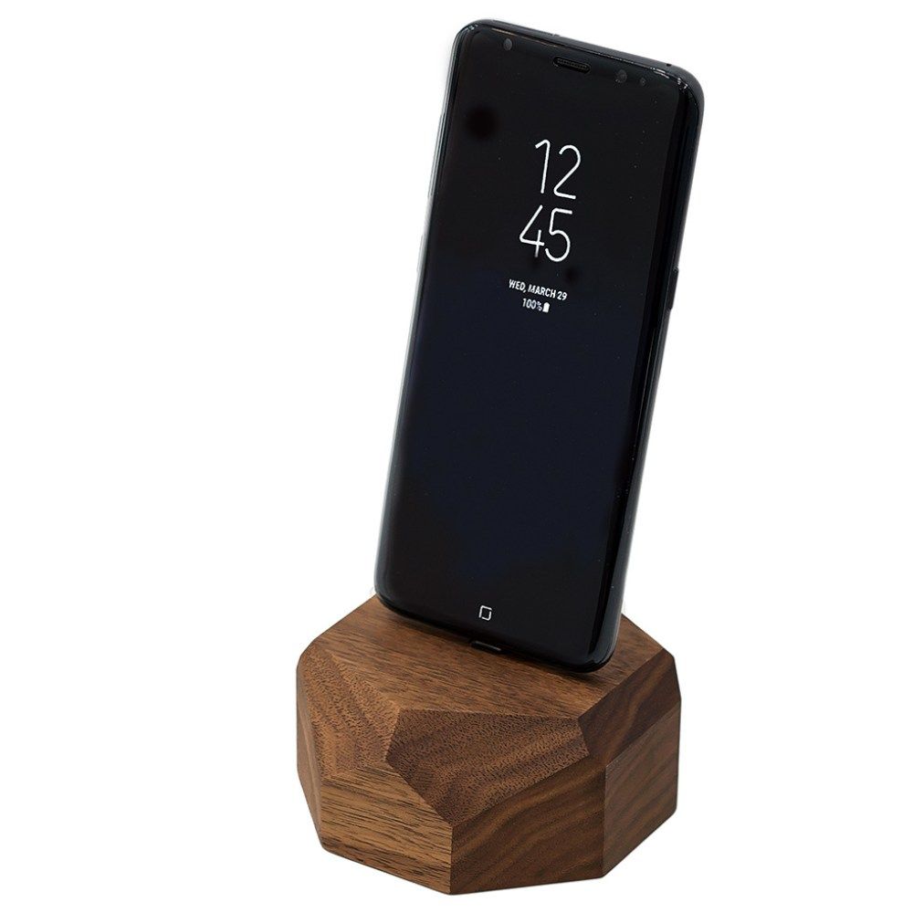 Station D'Accueil Pour Smartphone - Noyer
